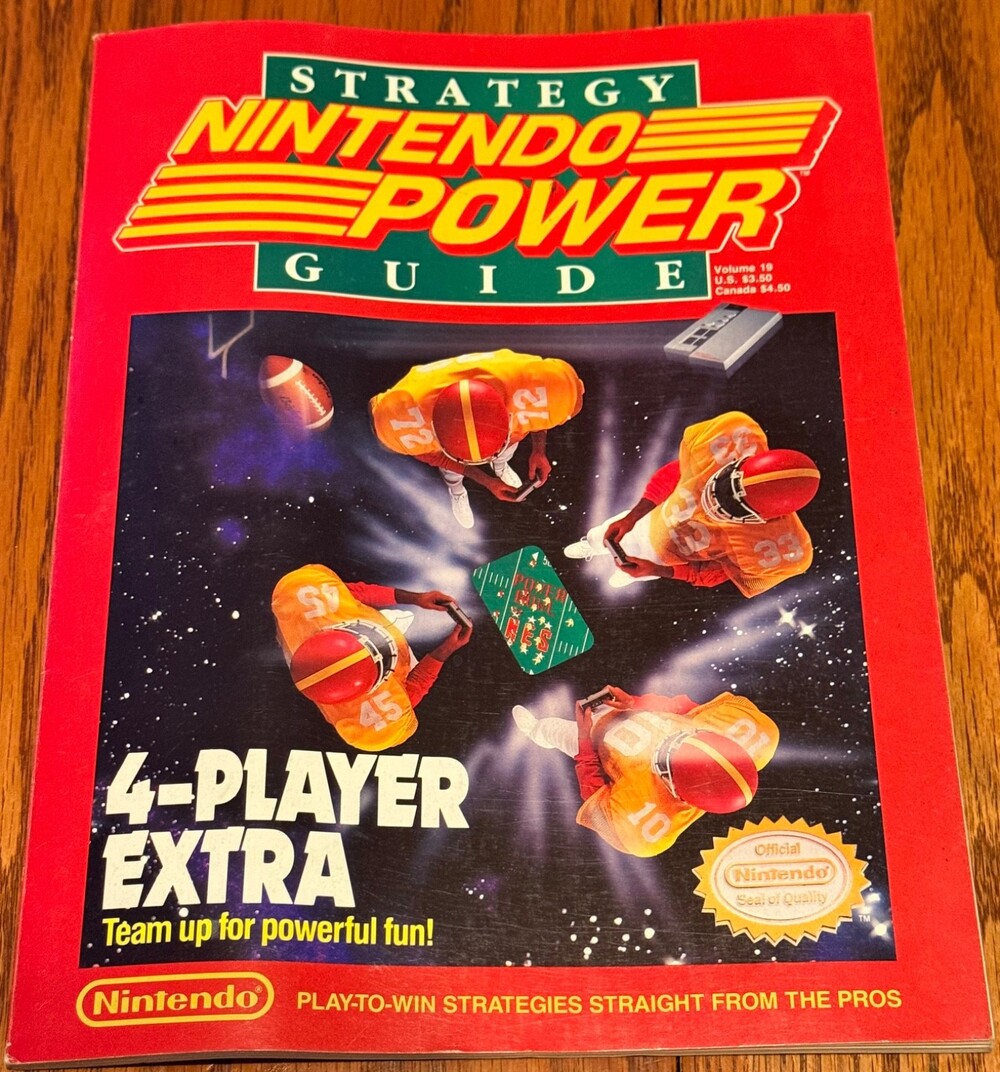 Nintendo Power Strategy Guide 4-Player Extra 1990 Volume 19 (4)